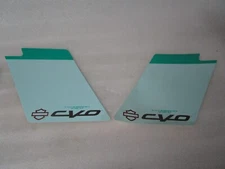 Genuine Harley Davidson Touring CVO Saddlebag Waterslide Decals PAIR