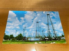 Vintage 1940’s-60’s Texas Oil Field Postcard