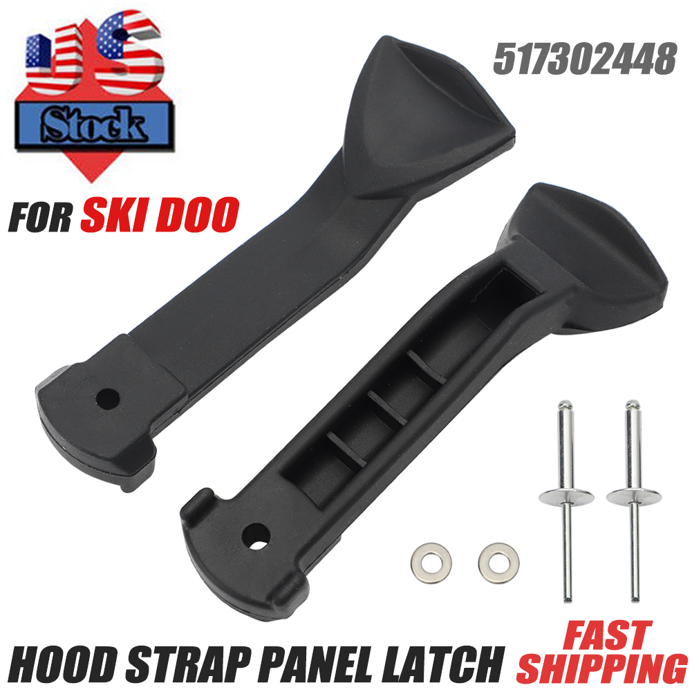 FOR SKI DOO HOOD STRAPS PANEL LATCH KIT REV MXZ GSX GTX