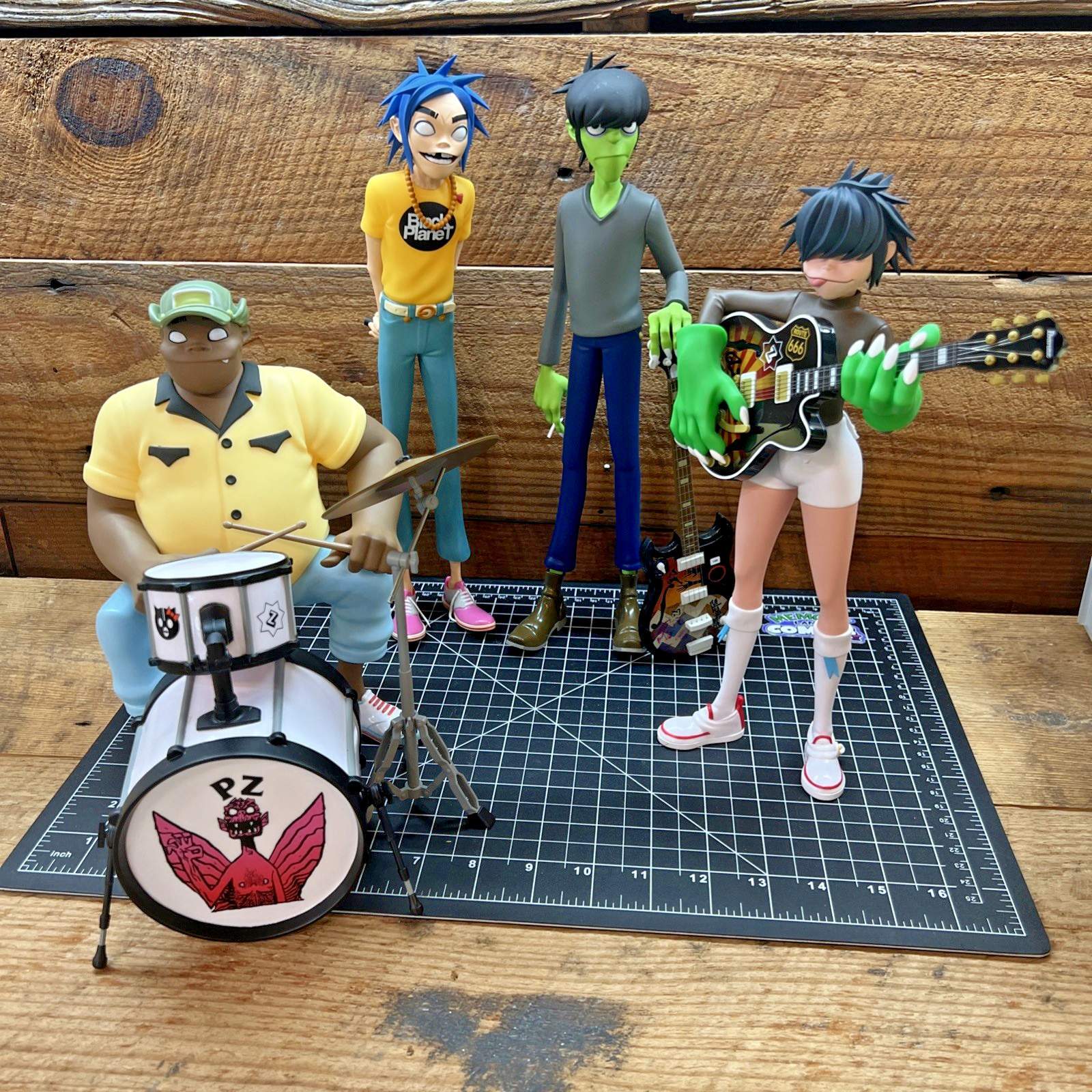 Gorillaz SUPERPLASTICフィギュアセット 4体セット Superplastic x Gorillaz Spacesuit Set Figures - FW21 - US
