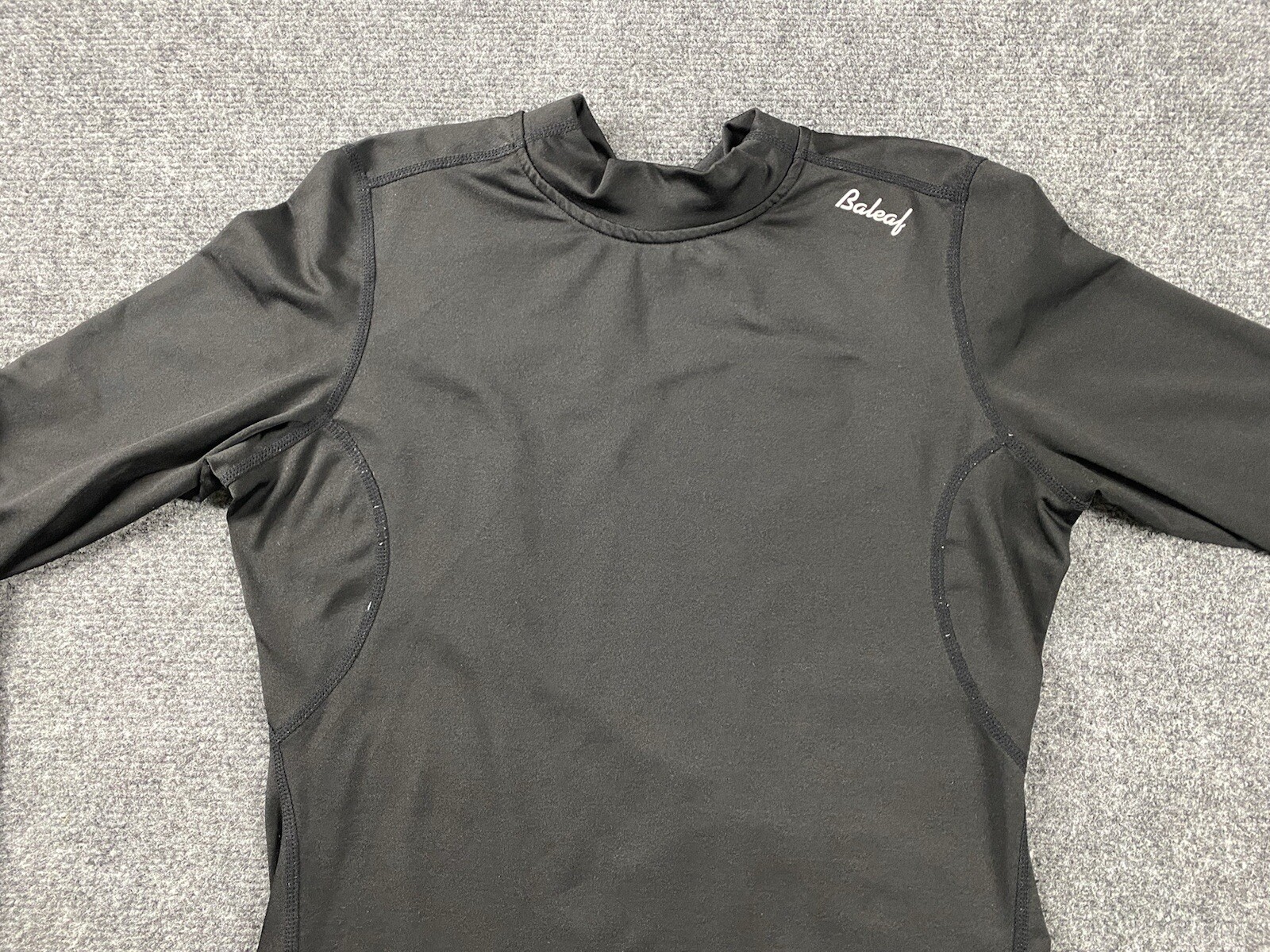 Baleaf Basic Compression Mock-Neck Pullover Shirt… - image 2