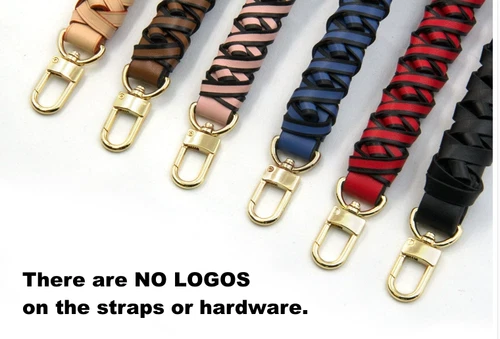 Real Leather Braided Handle Strap Purse Handbag Weaving Strap fit for NEONOE Bag - Imagen 7 de 10