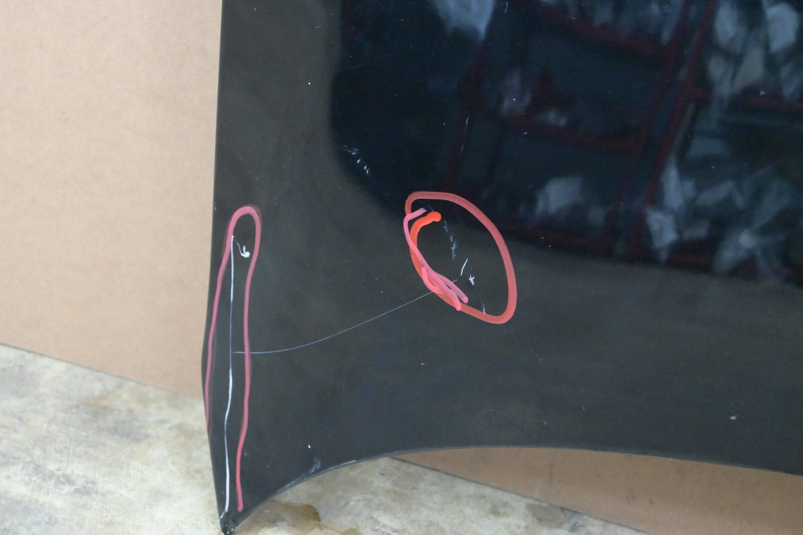 ⭐ 08-17 Maserati Gran Turismo Front Engine Hood Bonnet Cover Panel Black Oem