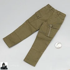 1:6 scale XRF Mens Green Tactical Cargo Pants for 12" Figures