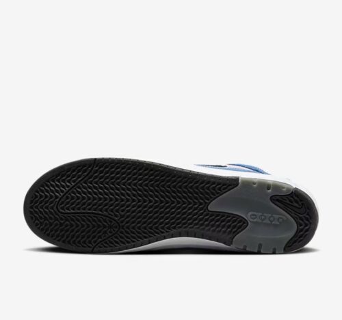 Nike SB Air Max Ishod Blue Black White Grey FB2393-400 Shoe Trainer Mens Size 12 - Picture 3 of 6