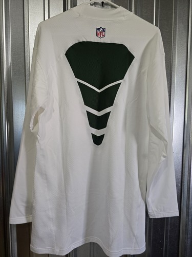 Nike Pro Combat NFL Greenbay Packers Long Sleeve Shirt XXXL Compression Dri Fit - Picture 2 of 7