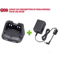 ICOM BC-240 CARICABATTERIA RAPIDO DA TAVOLO PER BATTERIE BP-299, BP298