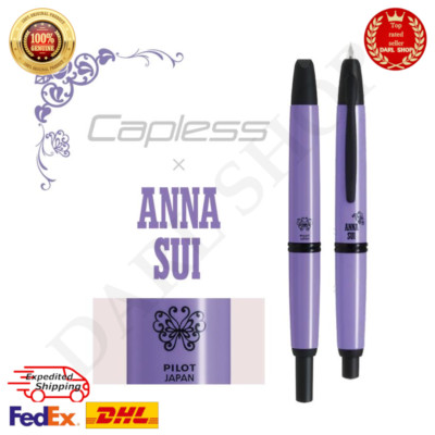 PILOT VanishingPoint ANNA SUI Violet Butterfly 18K F Nib FC-AS24-VBF Limited NEW