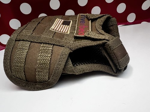 New Tactical Vest Military Koozie Coozie Army Green Marines USA Flag Riverbed - Picture 8 of 10