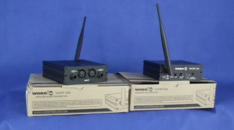 wireless Audio Transmiter System Work WTD/WDR 24