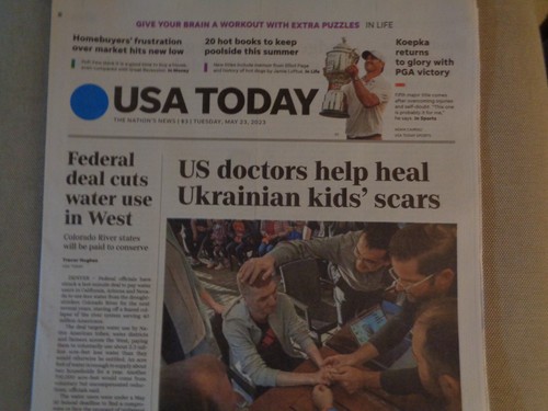 USA Today newspapers from 12-12-2022 up to 7-13-2023 - Picture 116 of 151