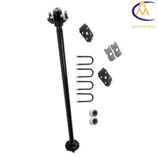 2000 lbs 52" Hub Face 5 on 4.5" Idler Trailer Axle Boat RV Axle with U Bolt Kit