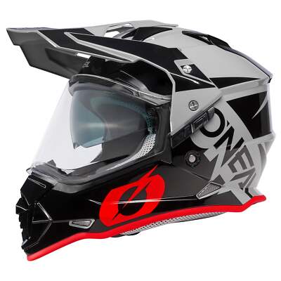 O'Neal SIERRA V.23 Grey / Black / Red Helmet L - 0818-014