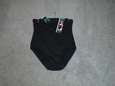 Maidenform Fat Free Dessing Hi-Waist Black Brief Shapewear SZ Large New With Tag
