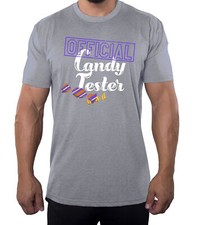 Official Candy Tester Shirts, Men's Graphic Tees, Halloween Men's Shirts 