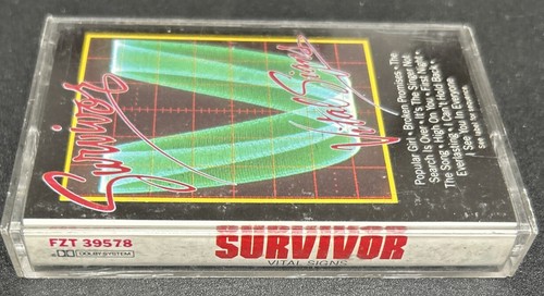 Survivor Vital Signs FZT 39578 Cassette Tape (CBS 1984 Used) - Picture 7 of 10