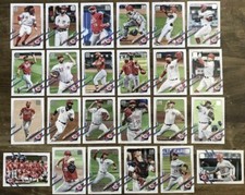 Reds 2021 Topps Series 1, 2, & Update Base Team Set *37 cards* #US286 India RC