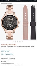 Michael Kors Access Runway 30.2mm Rose 
