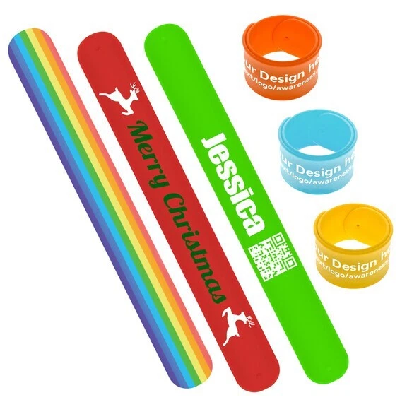 Pulseras de goma personalizadas de silicona Muka 50 piezas Foto 2 de 4