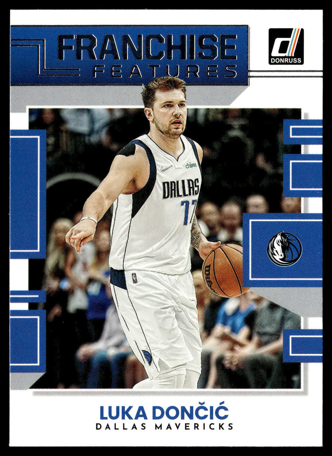 2022-23 Donruss Luka Doncic #26 Franchise Features Dallas Mavericks