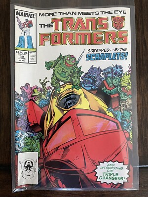 The Transformers Issue #29  Scrapped By The Scraplets!  (1987) Marvel Copper Age