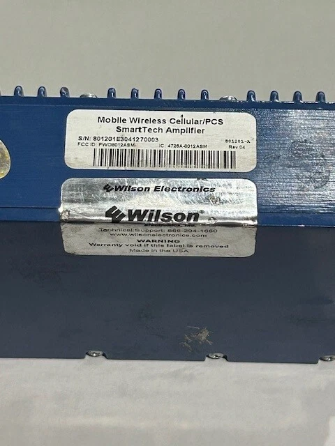 WILSON SIGNAL BOOST Model 801201  DUAL BAND NO AC PLUG - Image 2 of 4