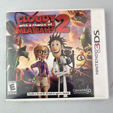 Cloudy With a Chance of Meatballs 2 (Nintendo 3DS, 2013) complete with manual