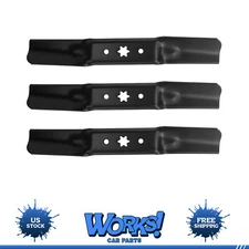 3Pack Mower Blades for Cub Cadet MTD 942-05052A 742-05052A XT1 XT2 50" Deck New