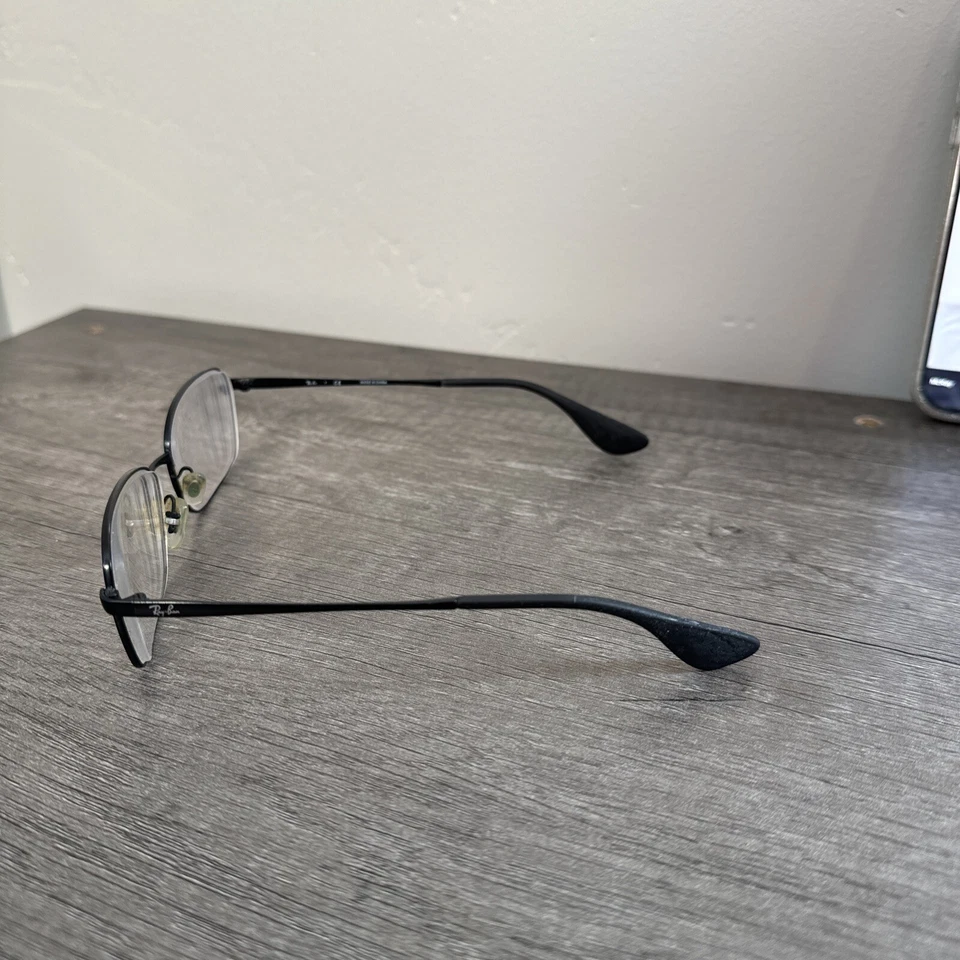 Gafas Ray Ban RB 6336M 2503 MARCOS ÓPTICOS CUADRADOS NEGROS SOLO 53-16-140 Foto 3 de 4