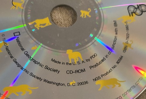 Mammals: A Multimedia Encyclopedia CD-Rom National Geographic Original Case IBM - Picture 8 of 10