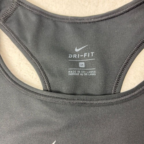 Nike Dri-Fit Black Sports Bra Size 1X - Picture 5 of 9