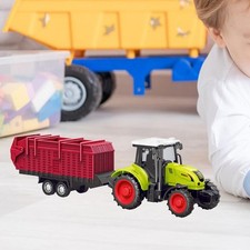 Camion Trattore Agricolo Giocattolo Alimentato A Frizione Per Bambini Dai 3 Anni