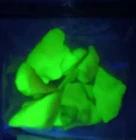 Vintage Fenton Uranium Glass Cullet Mixed Pieces  from plant in WV Uv Reactive