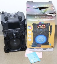 Singing Machine Fiesta Karaoke System SDL9037 , Bluetooth, LED Light, Black