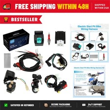 Pit Bike Wiring Harness Electric Start 110cc 125cc ATV TaoTao SSR