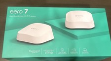 Eero 7 Dual-band mesh Wi-Fi System 2 Pack New Sealed