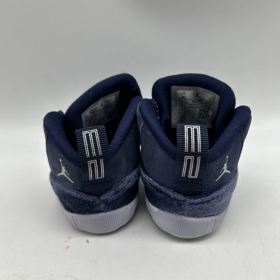 Nike Air Jordan 11 Botín Cuna Bebé Recién Nacido 3C Azul Marino Medianoche FB1968 441 Foto 4 de 4