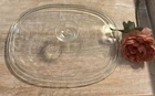 PYREX Corning Ware Glass Oval Replacement Lid DC 1 1/2 C Clear DC 1.5 C