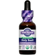Oregon's Wild Harvest Biodynamic Holy Basil Herbal Tonic,1FlOz