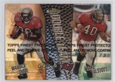 1999 Topps Finest Double Team Dual Refractor Warrick Dunn Mike Alstott #DT7 1m8
