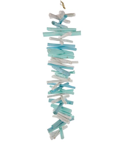 Treibholz hängende Girlande - blau, weiß, grün Küste Indoor Outdoor Dekor, 24" - Bild 4 von 5