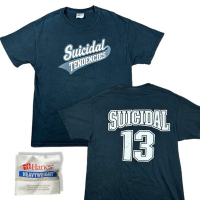 Vintage Suicidal Tendencies T-Shirt Size Adult Large 13 Double