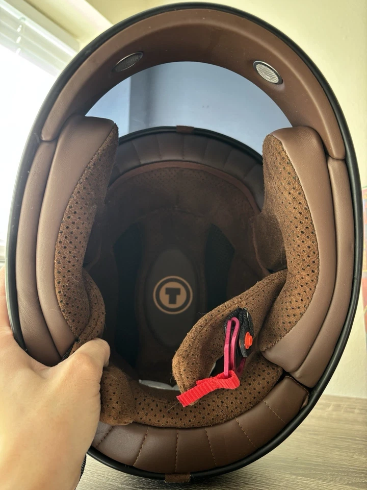 🔥🔥 Casco TORC negro mate talla grande - T115:24 Foto 4 de 4