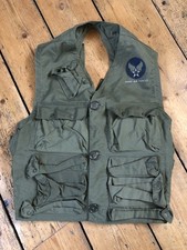 US Army Air Force WW2 C-1 Piloten Survival Weste USAF 3rd Pattern 1945 Deadstock