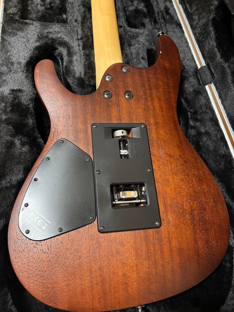 Electric Guitar Ibanez S770FM S Series 3pc Wizard III Maple Neck