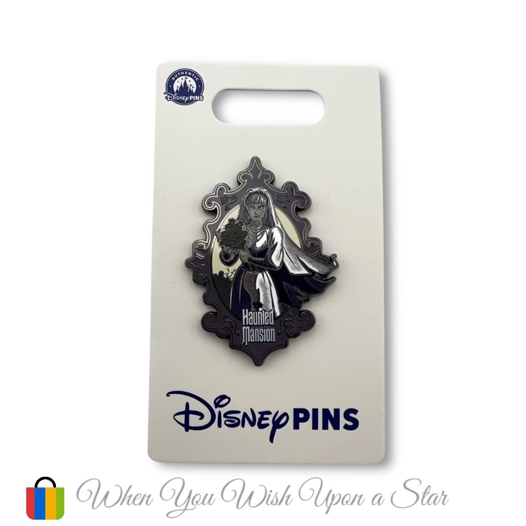 2025 Disney Parks Haunted Mansion Bride Constance OE Pin