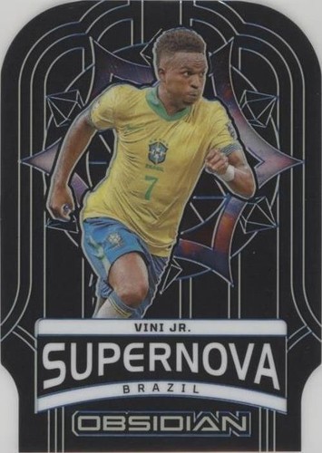 2018 Panini Treble Vinicius Junior RC Gold 7 /25 PSA 9 ULTRA RARE