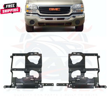 New For 2003-06 Gmc Sierra 1500 2500 Front Headlight Housing Mounting Bracket 2p New For 2003-06 Gmc Sierra 1500 2500 Front Headlight Housing Mounting Bracket 2p