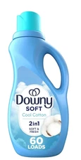 Downy Liquid Laundry Fabric Softener and Conditioner, Cool Cotton Scent, 44 fl o