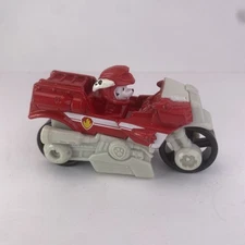 PAW Patrol Moto Pups Deluxe Pull Back Motorcycle Vehicle Marshall Red